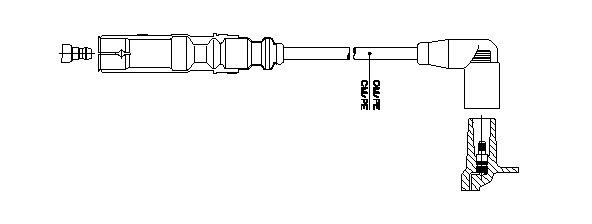 Fisa bujii 1A22/46 BREMI