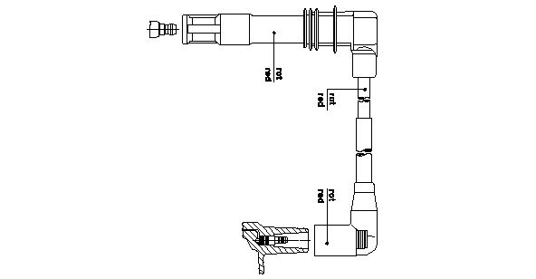 Fisa bujii 1A30E43 BREMI