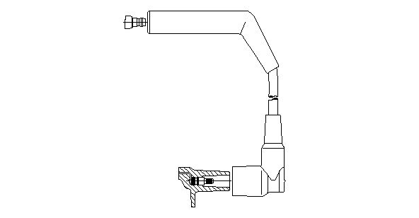 Fisa bujii 3A37/22 BREMI