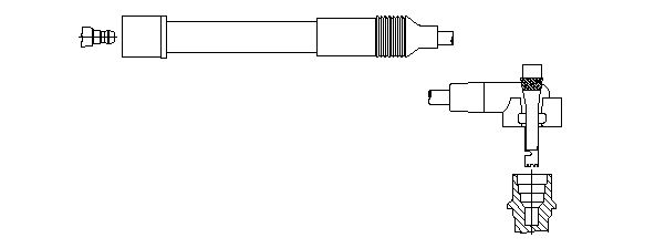 Fisa bujii 817/52 BREMI