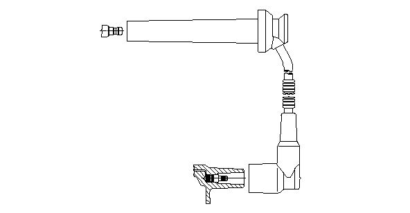Fisa bujii 8A15E34 BREMI