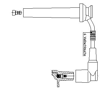 Fisa bujii 8A15R110 BREMI