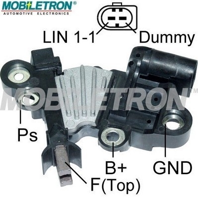 Regulator, alternator VR-B020 MOBILETRON