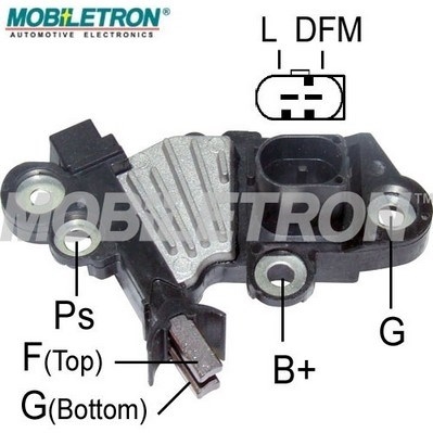 Regulator, alternator VR-B026 MOBILETRON