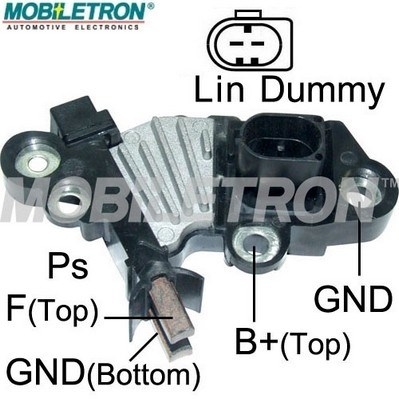 Regulator, alternator VR-B057 MOBILETRON