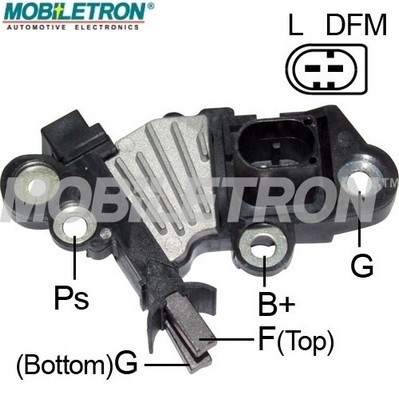 Regulator, alternator VR-B137 MOBILETRON