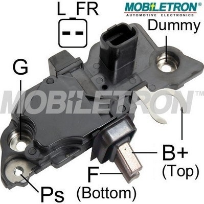 Regulator, alternator VR-B242 MOBILETRON