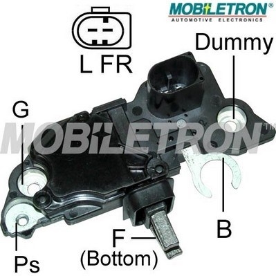 Regulator, alternator VR-B244 MOBILETRON