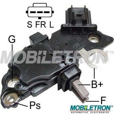 Regulator, alternator VR-B262 MOBILETRON