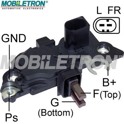 Regulator, alternator VR-B296 MOBILETRON