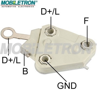 Regulator, alternator VR-D674H MOBILETRON