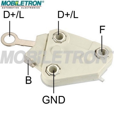 Regulator, alternator VR-D674 MOBILETRON