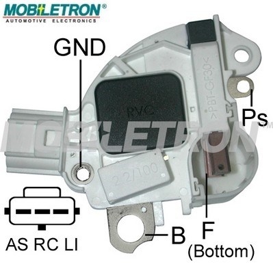 Regulator, alternator VR-F156 MOBILETRON