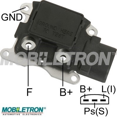 Regulator, alternator VR-F784H MOBILETRON