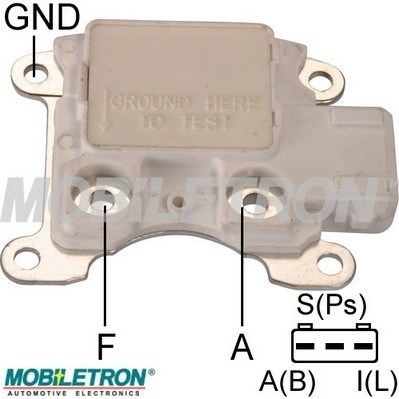 Regulator, alternator VR-F818 MOBILETRON