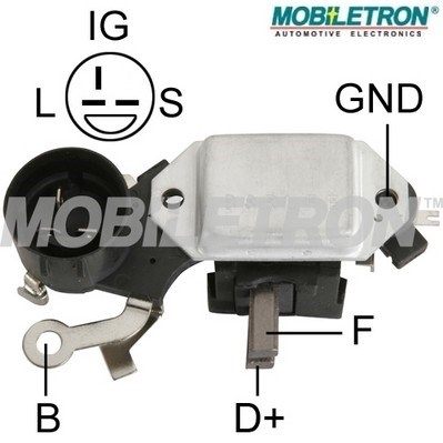 Regulator, alternator VR-H2000-29 MOBILETRON