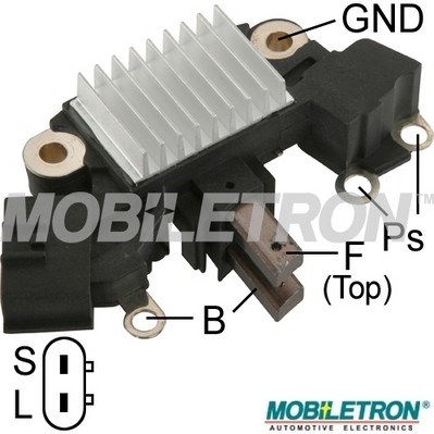 Regulator, alternator VR-H2000-46 MOBILETRON