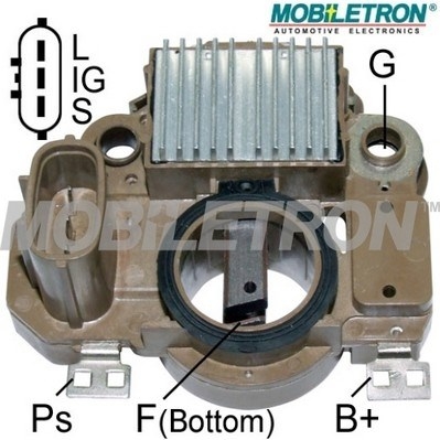 Regulator, alternator VR-H2009-135B MOBILETRON