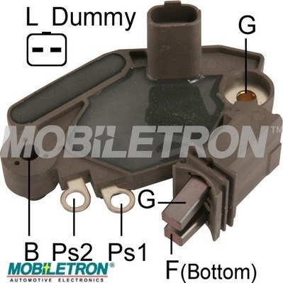 Regulator, alternator VR-PR1620H MOBILETRON