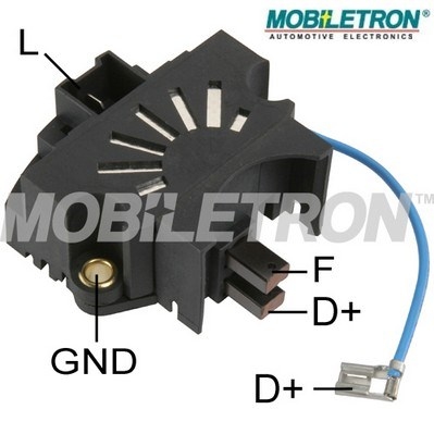 Regulator, alternator VR-PR2000H MOBILETRON