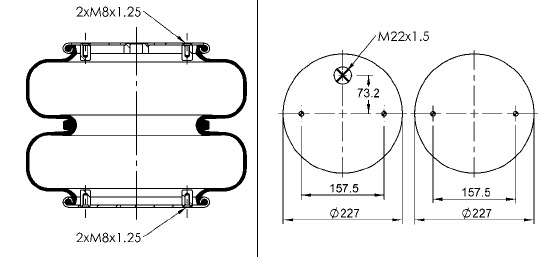 Arc pneumatic, directie 67551 CONTINENTAL CTAM BR