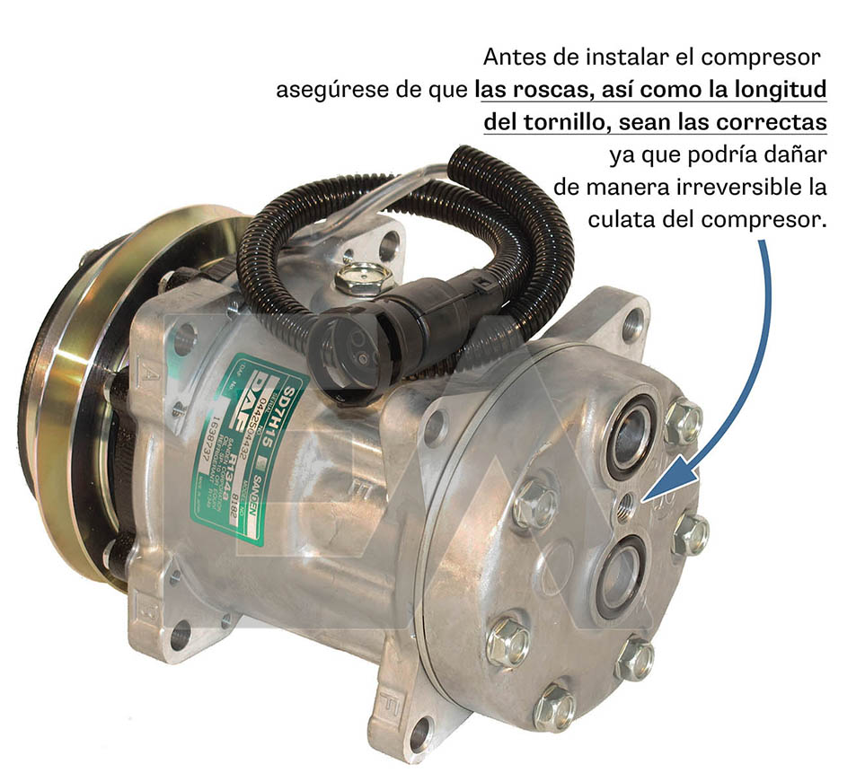 Compresor, climatizare 20A8182 EACLIMA