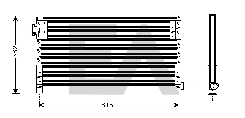Condensator, climatizare 30C76005 EACLIMA