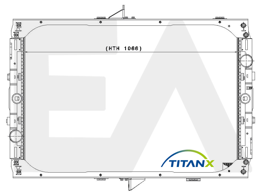 Radiator, racire motor 31R16001T EACLIMA
