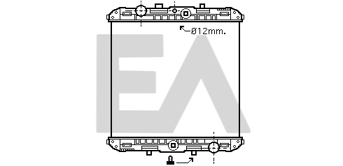 Radiator, racire motor 31R16002 EACLIMA
