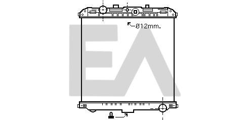 Radiator, racire motor 31R16018 EACLIMA