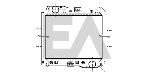 Radiator, racire motor 31R45053 EACLIMA