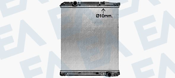 Radiator, racire motor 31R45078 EACLIMA