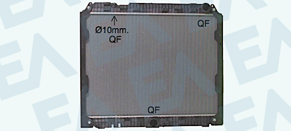 Radiator, racire motor 31R45096 EACLIMA