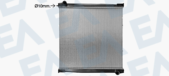 Radiator, racire motor 31R47036 EACLIMA
