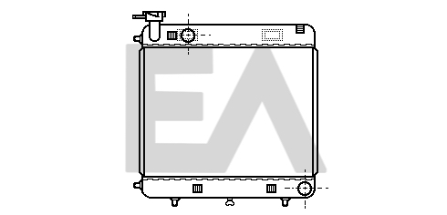 Radiator, racire motor 31R50115 EACLIMA