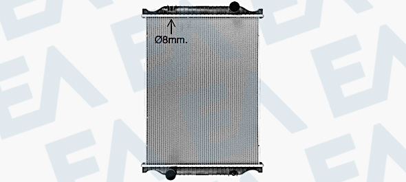 Radiator, racire motor 31R59068 EACLIMA