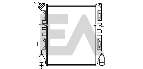 Radiator, racire motor 31R63002 EACLIMA