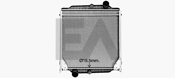 Radiator, racire motor 31R76022 EACLIMA