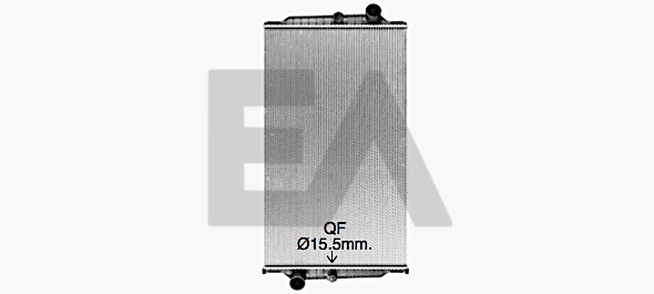 Radiator, racire motor 31R76027 EACLIMA