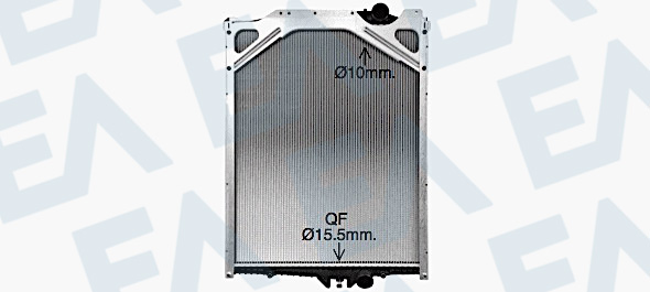 Radiator, racire motor 31R76031 EACLIMA