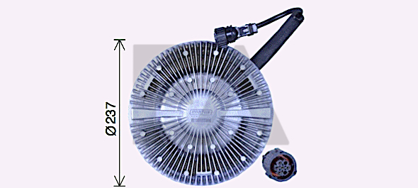 Paleta ventilator, racire motor 35C45D14 EACLIMA