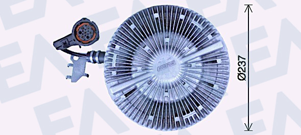 Paleta ventilator, racire motor 35C45D18 EACLIMA