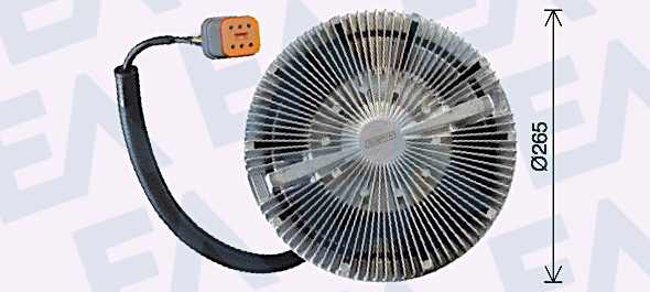 Paleta ventilator, racire motor 35C63D12 EACLIMA