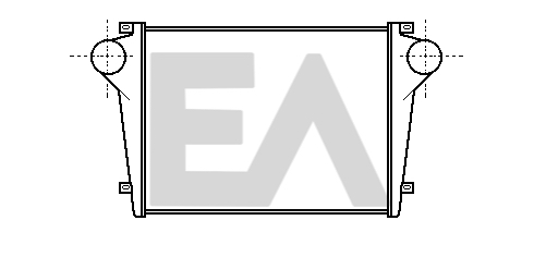 Intercooler, compresor 36A30002 EACLIMA