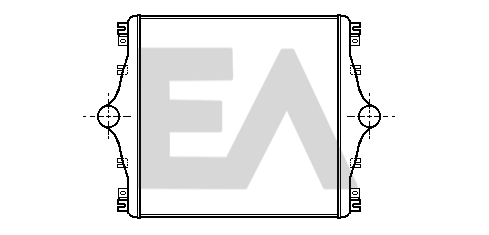 Intercooler, compresor 36A30003 EACLIMA