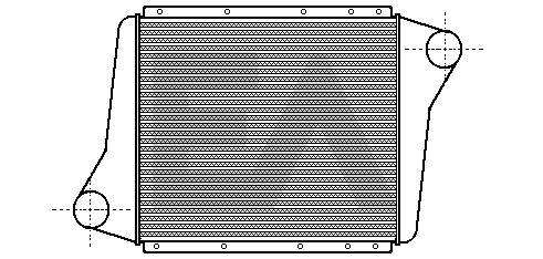 Intercooler, compresor 36A59001 EACLIMA