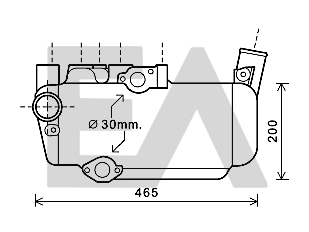 Radiator ulei, ulei motor 37G16001 EACLIMA