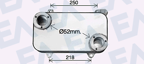 Radiator ulei, ulei motor 37G45008 EACLIMA