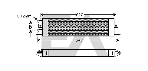 Radiator ulei, ulei motor 37G63001 EACLIMA