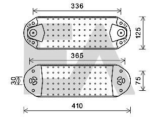 Radiator ulei, ulei motor 37G76001 EACLIMA